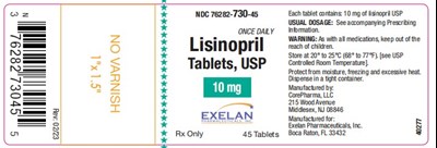 Lisinopril 10mg (45 Tablets).jpg - Lisinopril 10mg (45 Tablets)